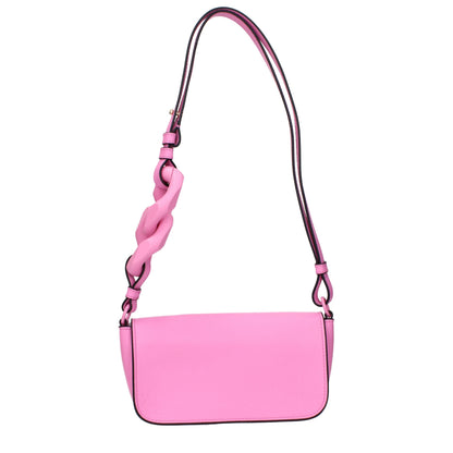 Pink Leather Shoulder Bags Jw Anderson