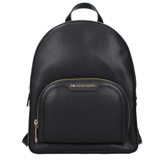 Black Leather Backpacks Michael Kors