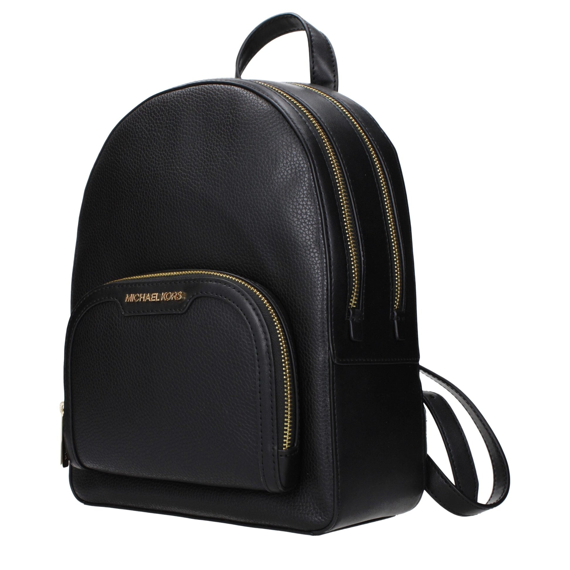 Black Leather Backpacks Michael Kors