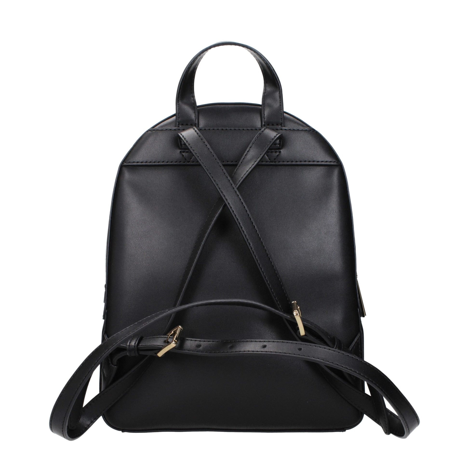 Black Leather Backpacks Michael Kors