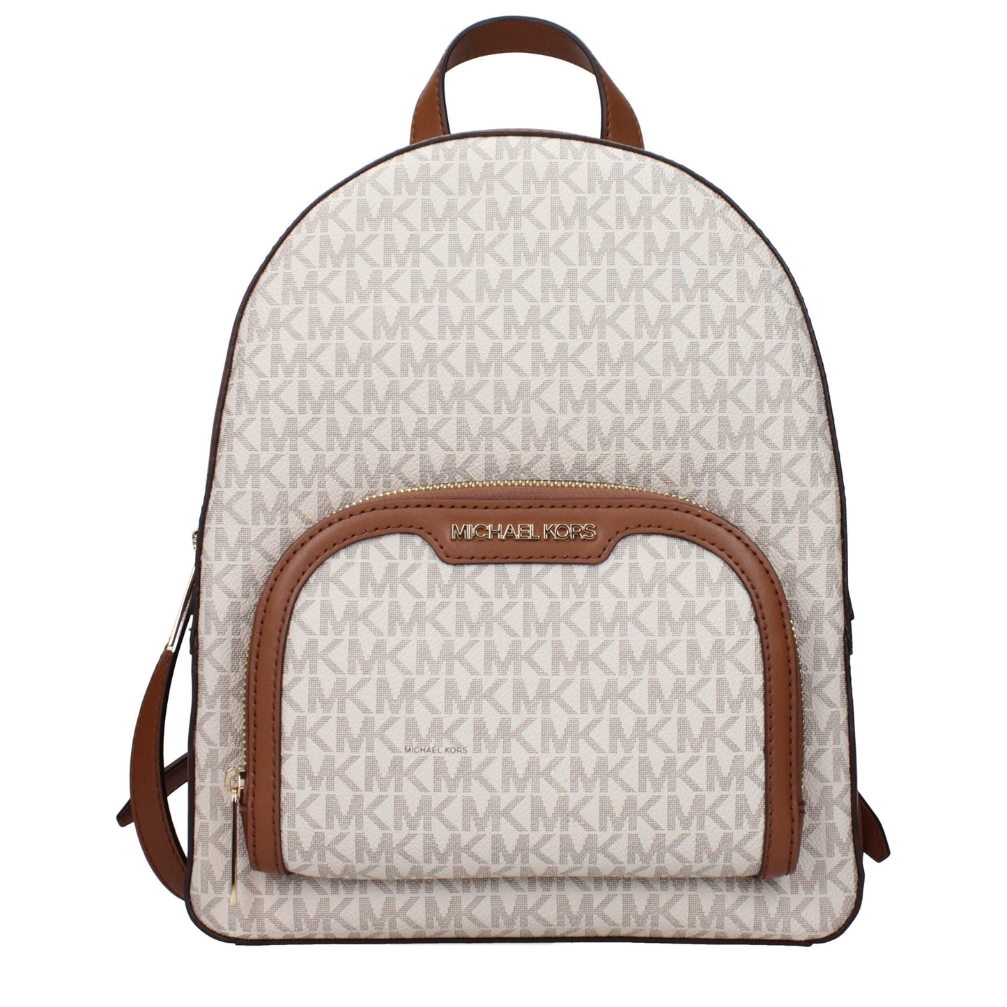 Beige Fabric Backpacks Michael Kors