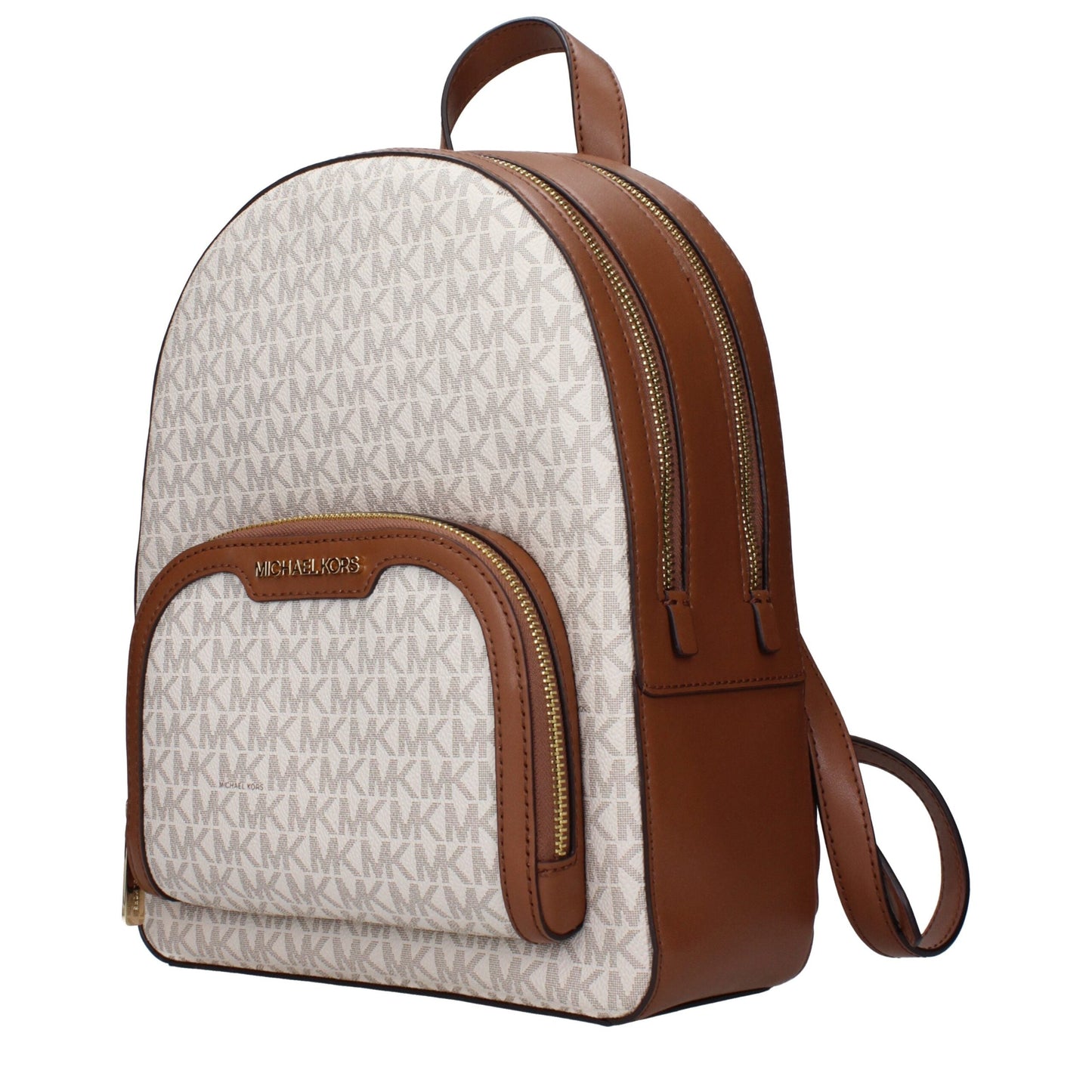 Beige Fabric Backpacks Michael Kors