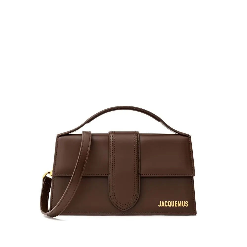 Brown Leather Handbag Jacquemus