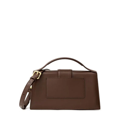 Brown Leather Handbag Jacquemus