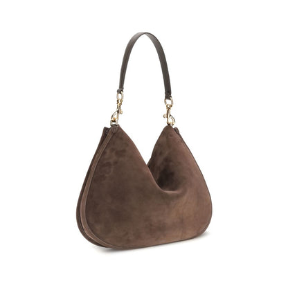 Suede Pony Shoulder Bag