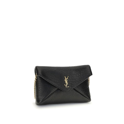 Cassandre chain Clutch Bag Saint Laurent
