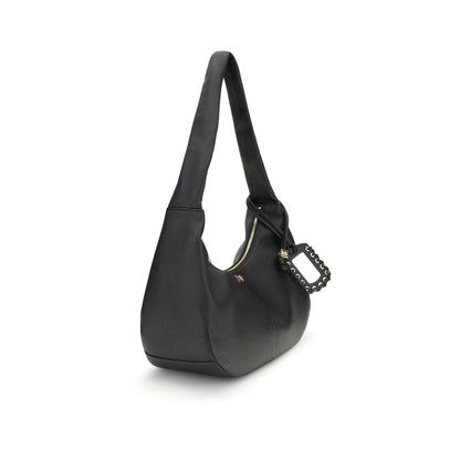 Leather hobo Shoulder Bag