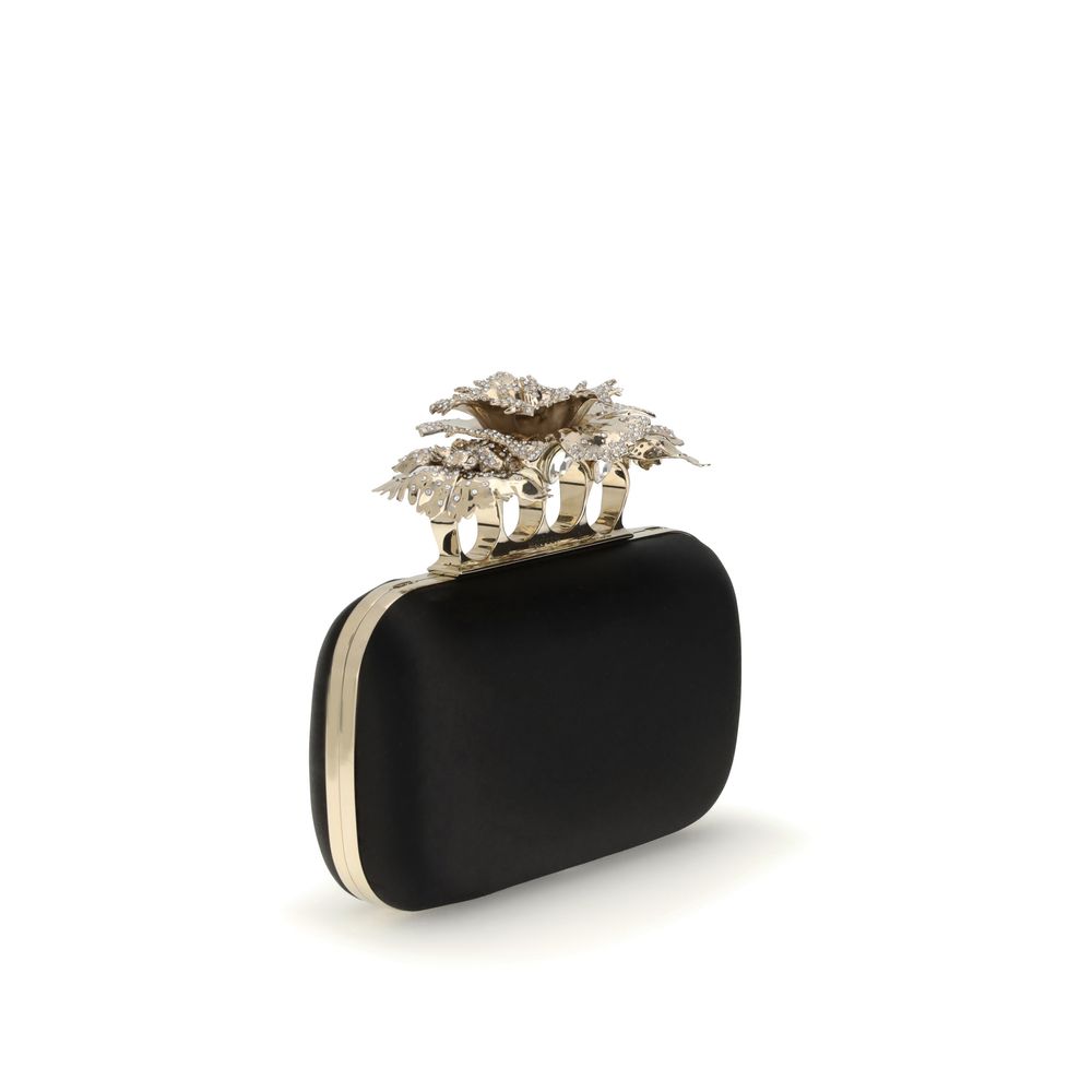 Carnation Knuckle Clutch Alexander McQueen