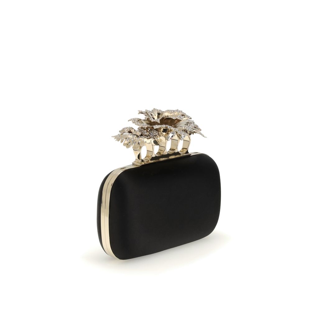 Carnation Knuckle Clutch Alexander McQueen