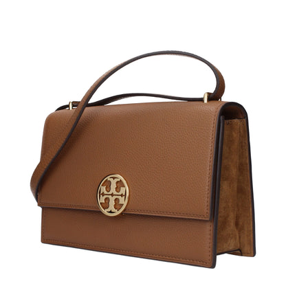 Brown Leather Crossbody Bags Tory Burch