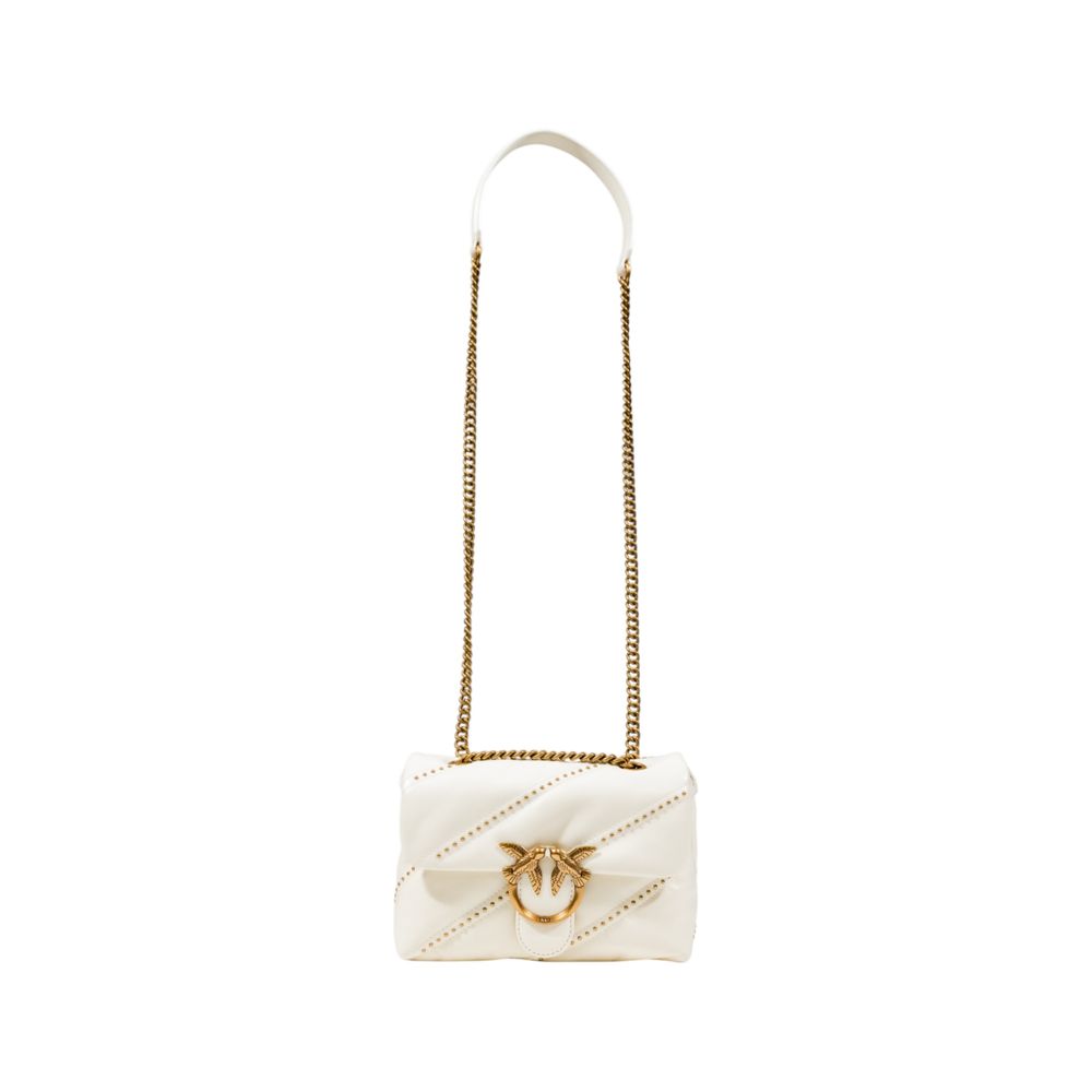 White Polyethylene Handbag PINKO