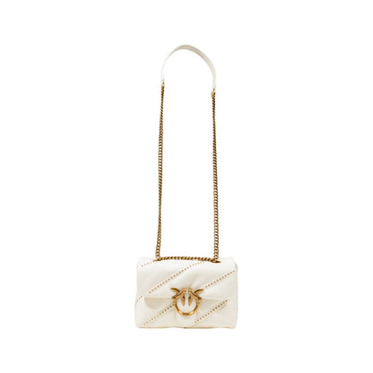 White Polyethylene Handbag PINKO