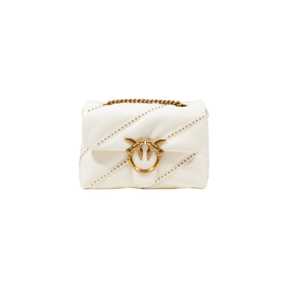 White Polyethylene Handbag PINKO