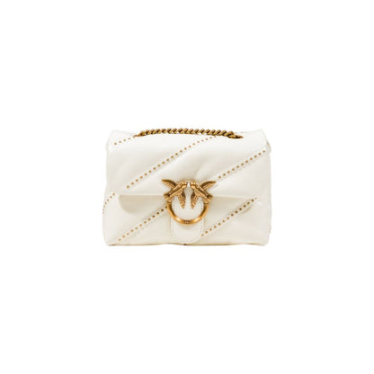 White Polyethylene Handbag PINKO