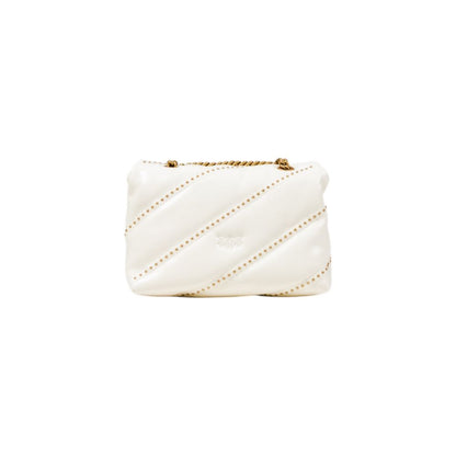 White Polyethylene Handbag PINKO