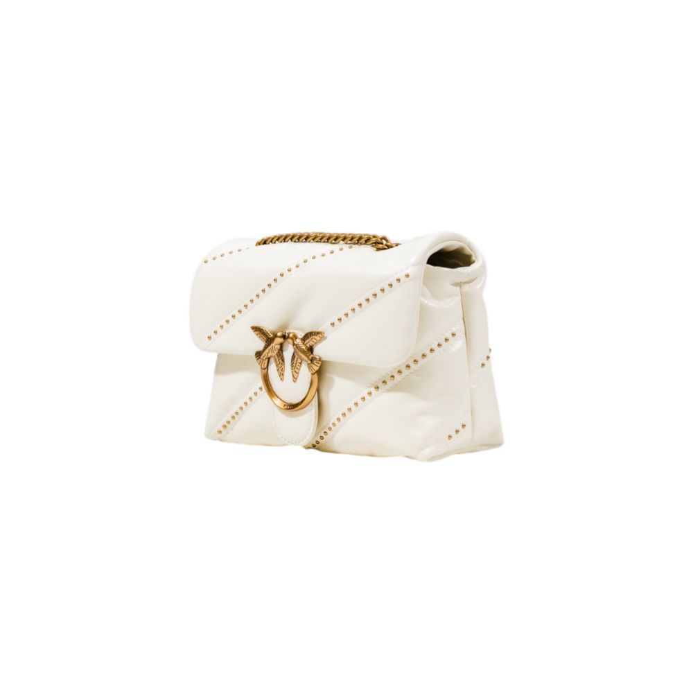 White Polyethylene Handbag PINKO