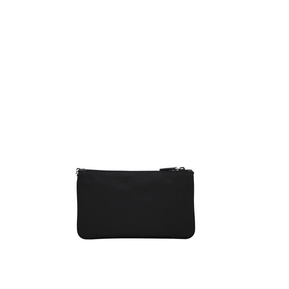 Nylon Saffiano Wristlet Pouch